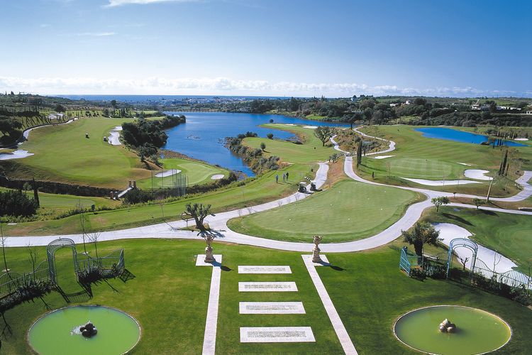 Alferini Golf Spanje Costa Del Sol Uitzicht Clubhuis