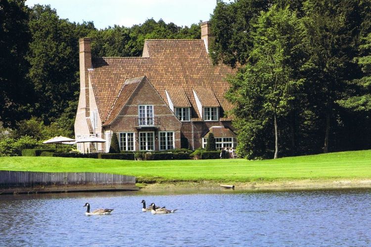 Bossenstein Belgie Vlaanderen Hotel Vijver