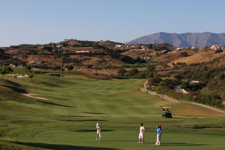 Calanova Golf Spanje Costa Del Sol Hole7 Golfers