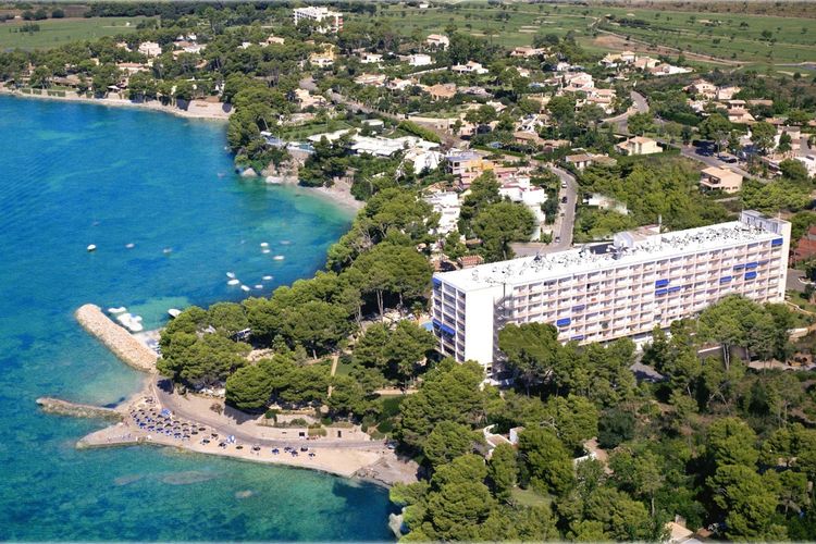 Eurotel Punta Rotja Mallorca Luchtfoto