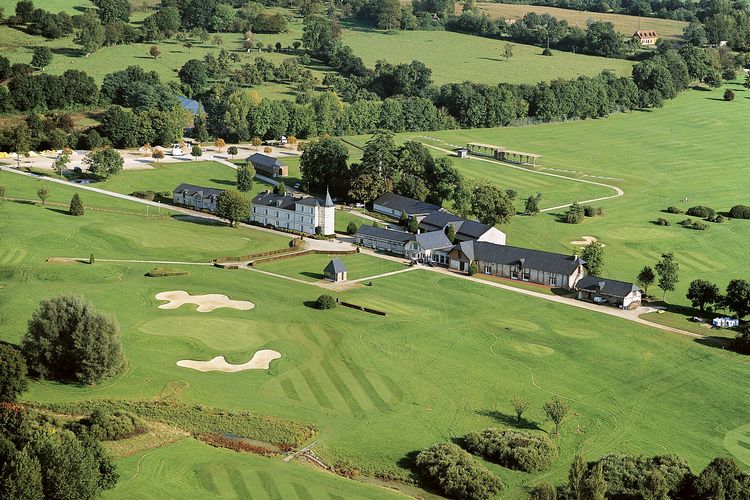 Frankrijk Normandie Golfbaan Golfdestjulien Luchtfoto Golfbaan 2