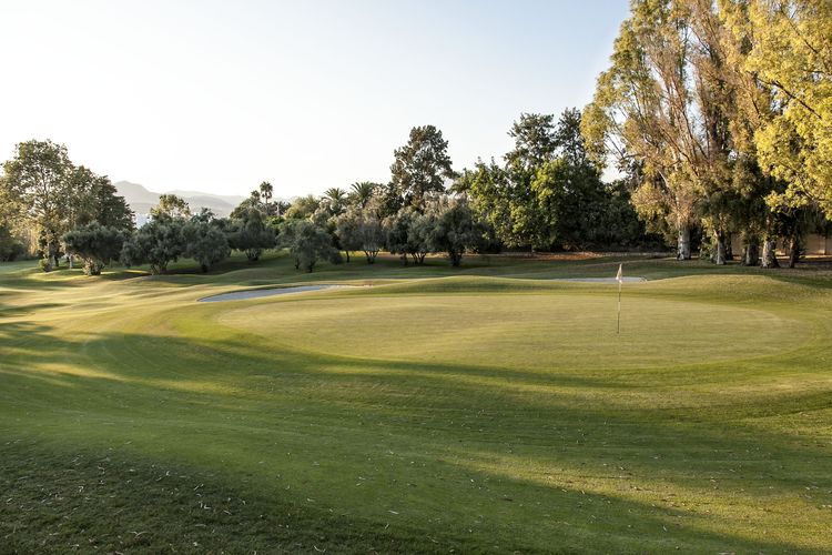 Guadalmina Golf Spanje Costa Del Sol Green Strijklicht