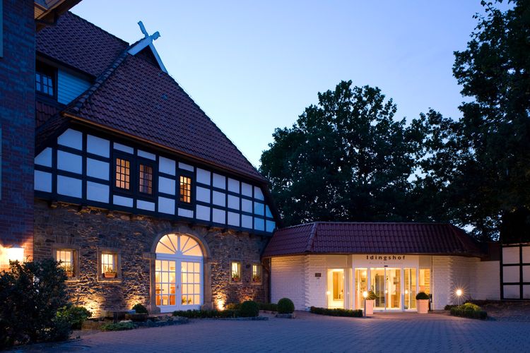 Hotel Idingshof Duitsland Grensstreek Buiten Ingang