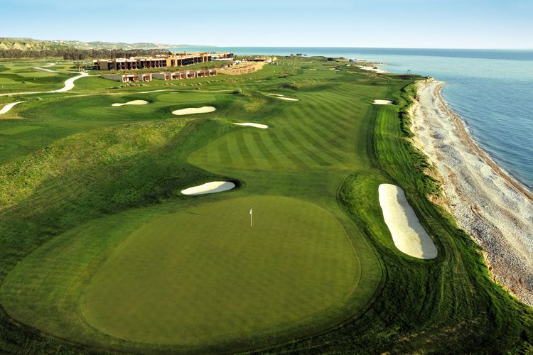 Italie Sicilie Verdura Golf Hole 18 East