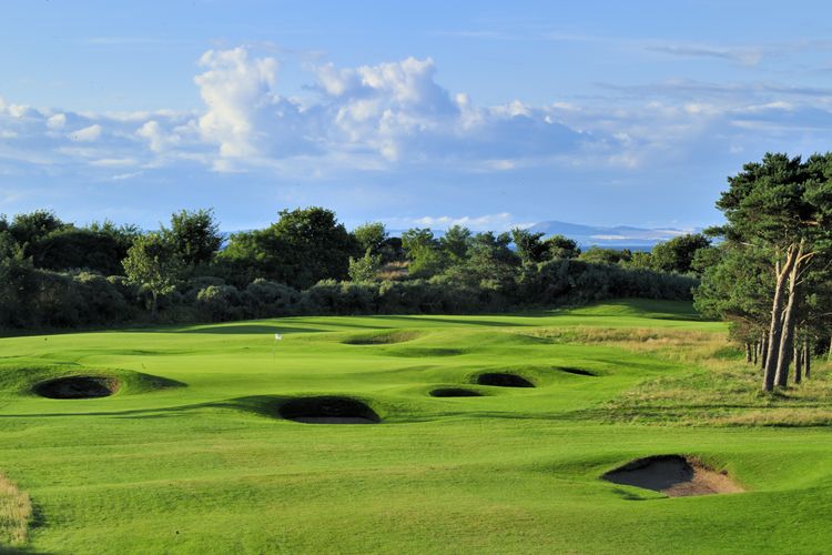 Longniddry Golf Schotland Edinburgh Bunkers
