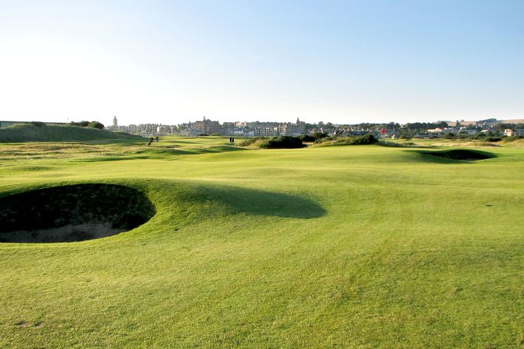 New Course Golf Schotland Standrews Hole 17