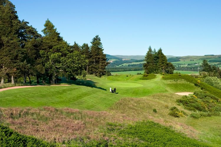 Queens Golf Schotland Perthshire Hole 17