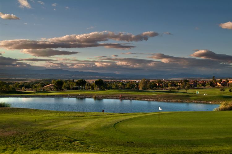 Retamares Golf Spanje Madrid Green Vijver