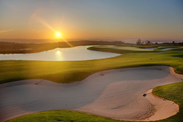 Royal Obidos Golf Portugal Lissabon Bunker Zon