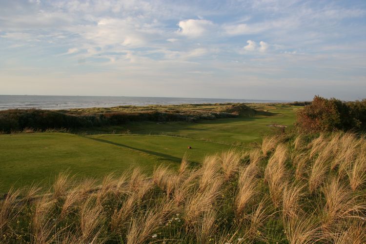 Royal Ostend Golfbaan Belgie Brugge Baan Met Zee 2