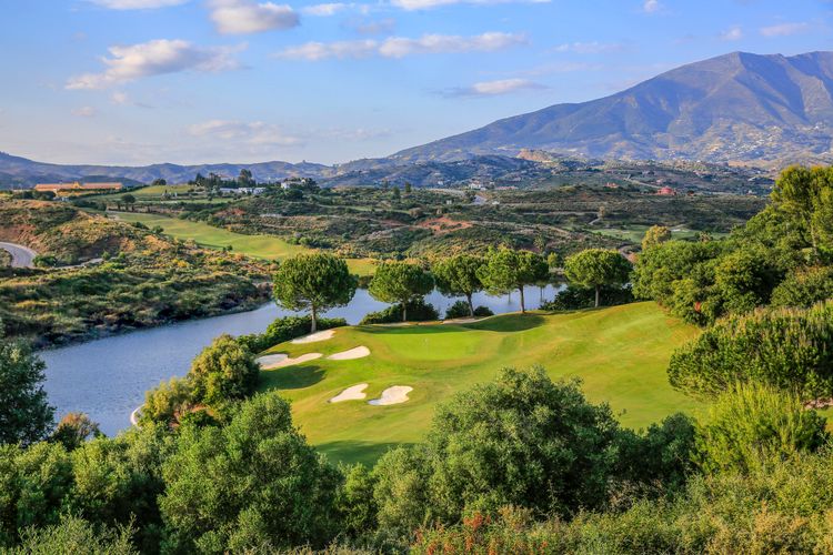 Spanje Costa Del Sol Golf La Cala America Hole 12