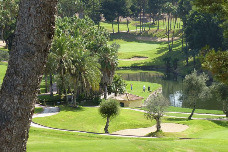 Torrequebrada Golf Spanje Costa Del Sol Uitzicht Hole11