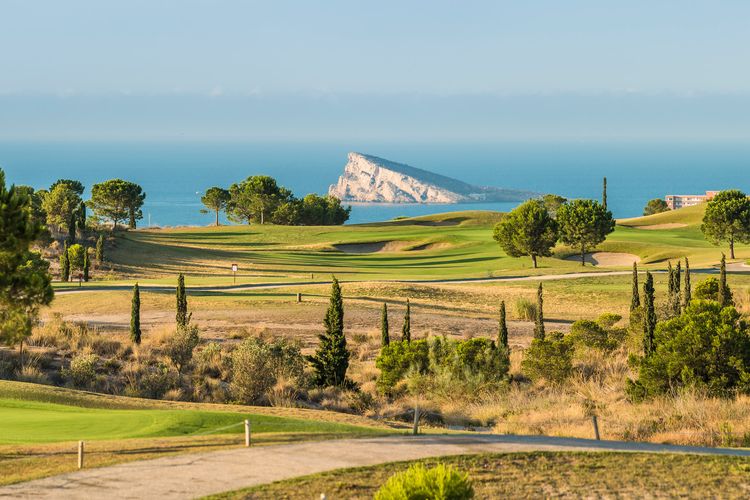 Villaitana Golf Spanje Costa Blanca Zee Baan