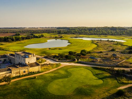 Acaya Golf Italie Puglia Clubhuis