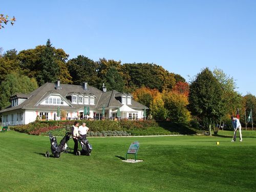 Duitsland Munsterland Golfbaan Landschlossmoyland Clubhouse2