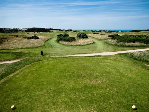 Frankrijk Noordfrankrijk Golfbanen Wimereux Afslag