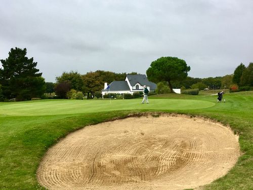 Golf International De La Baul  Frankrijk  Zandbunker