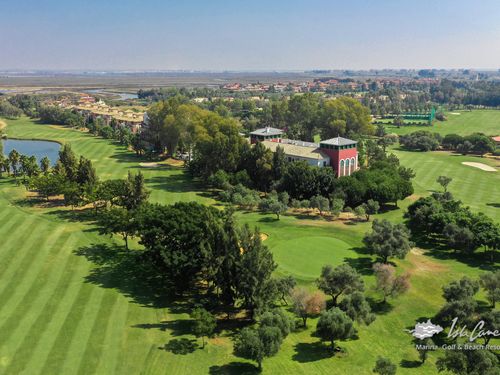 Hotel Isla Canela Golf  Spanje Anadalusie  Luchtfoto