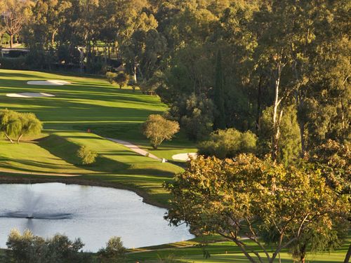 Spanje Costa Del Sol Atalaya Old Course Hole 12