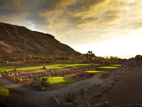 Anfi Tauro Golfbaan Grancanaria Vallei