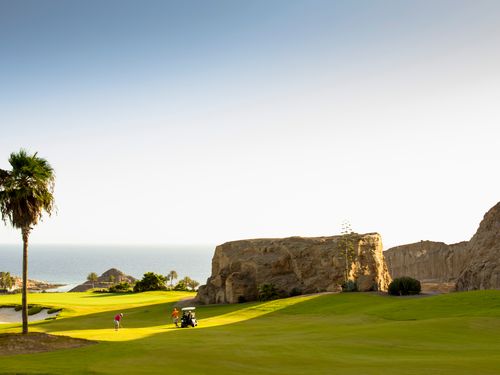 Anfi Tauro Golfbaan Grancanaria Zee Rotsen