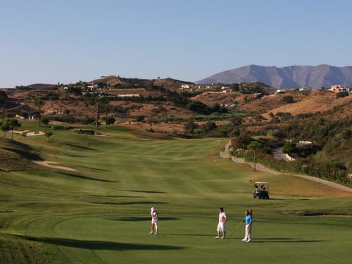 Calanova Golf Spanje Costa Del Sol Hole7 Golfers