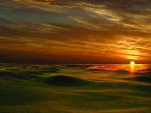 Carnoustie Golf Schotland Perthshire Hole 14