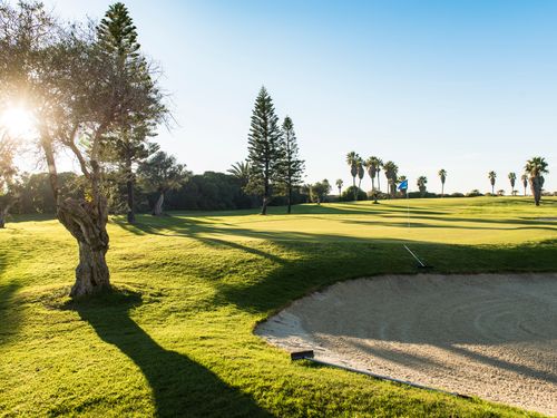 Costa Ballena Golf Spanje Costa De La Luz Zuid Bunker Green