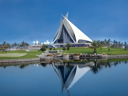 Dubai Creek Golfbaan Dubai Water Clubhuis
