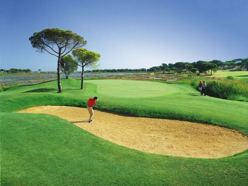 El Rompido South Golf Spanje Costa De La Luz Noord Bunker