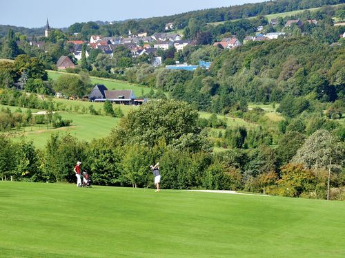 Felderbach Golfbaan Duitsland Grensstreek Hole 9