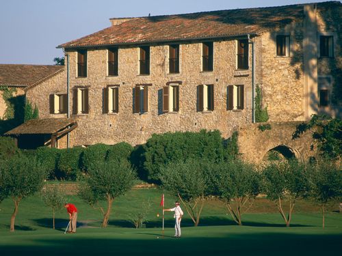 Frankrijk Cotedazur Golfbaan Golfopiovalbonne Golfers Clubhuis