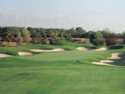 Frankrijk Elzas Golfbaan Kempferhof Bunkers