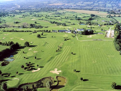 Frankrijk Normandie Golfbaan Golfdestjulien Luchtfoto Golfbaan 3