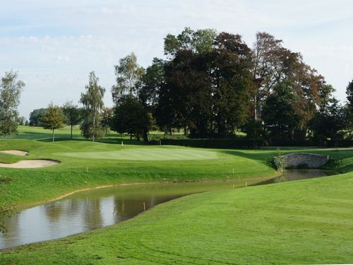 Golf De Pierpont Golfbaan Belgie Brussel  Hole 9