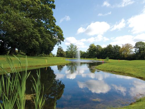 Ierland Dublin Golfbaan Castleknock Lake