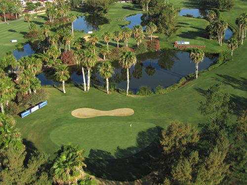 Las Americas Golf Tenerife Green Vijver