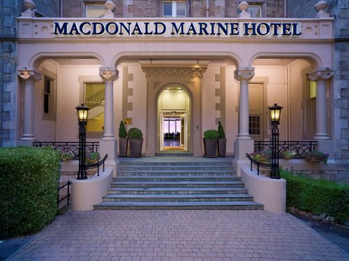 Macdonald Marine Hotel Schotland Edinburgh Entree