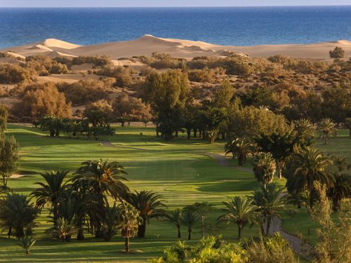 Maspalomas Golfbaan Grancanaria Duinen Golf