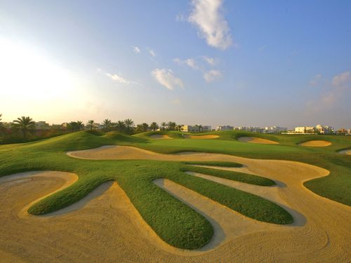 Montgomerie Golfbaan Dubai Bunker