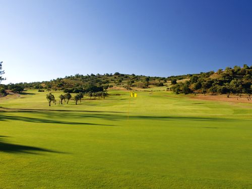 Morgado Golf Portugal Algarve Green Heuvel Vlag