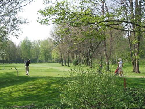 Munster Wilkinghege Golfbaan Duitsland Grensstreek Tee