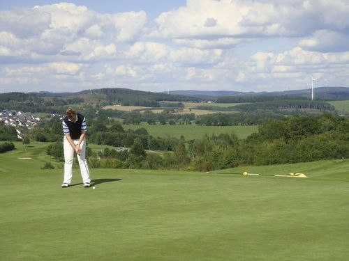 Olpe Siegen Golfbaan Duitsland Sauerland Putten