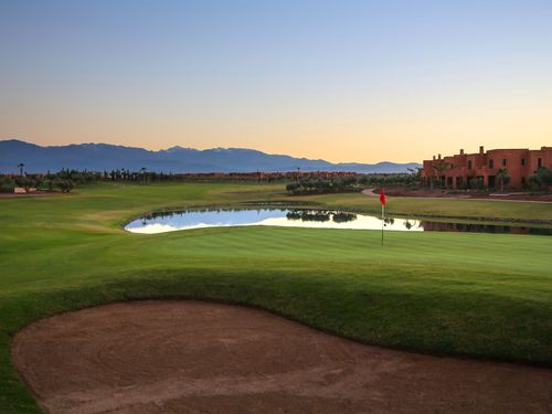 Palmgolf Marrakech Ourika Golf Marokko Marrakech Hole 10