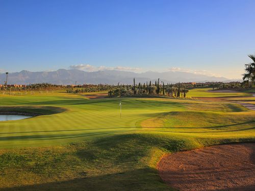 Palmgolf Marrakech Ourika Golf Marokko Marrakech Hole 9