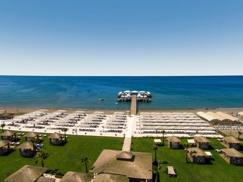 Regnum Carya Turkije Belek Strand Pier