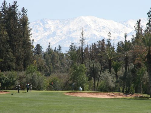 Royal Marrakech Golf Marokko Marrakech Hole 2