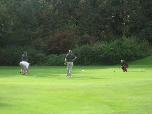 Royal Zoute Belgie Brugge Golfcourse Zoute 3golfers Gren