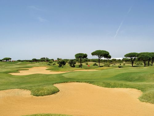 Sancti Petri Hills Golf Spanje Costa De La Luz Zuid Bunker