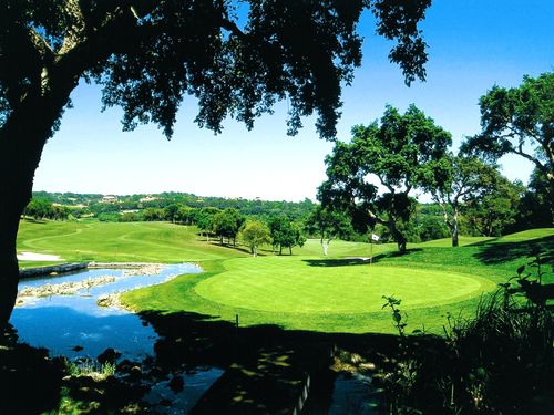 Valderrama Golf Spanje Costa Del Sol Green Vijver